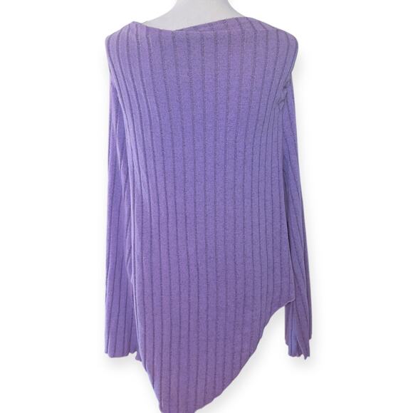 Cute Off the Shoulder Triangle Long Sleeve Shirt - Picture 4 of 6